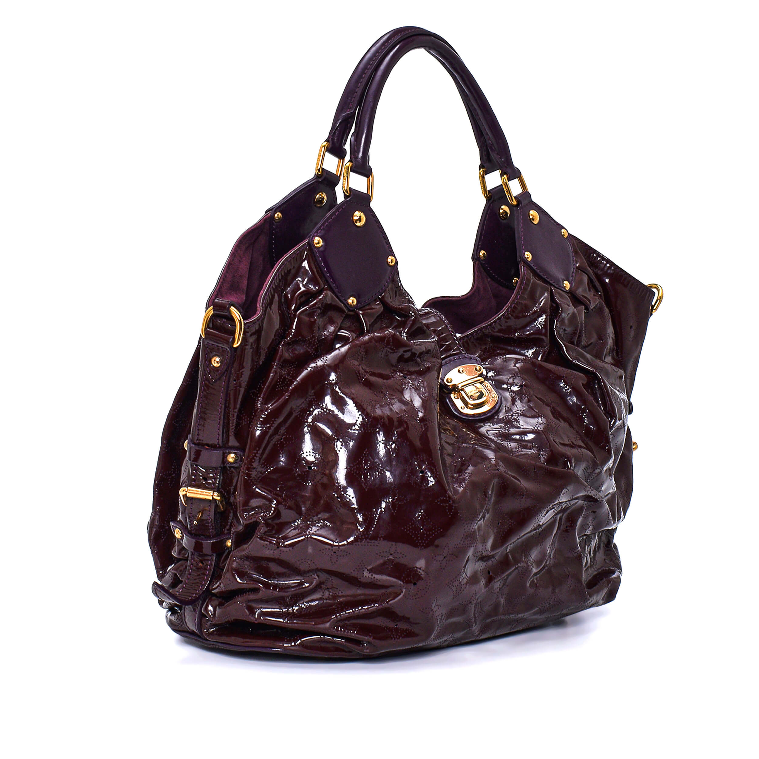 Louis Vuitton - Flamme Mahina Patent Leather Limited Edition Surya XL Bag